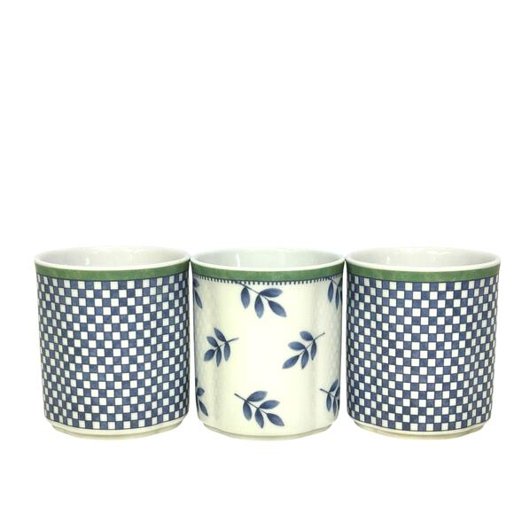 Villeroy & Boch Switch 3 1996-2020 Retired Castell Corsica 3.5" Mugs-Set of 3 - Picture 4 of 9